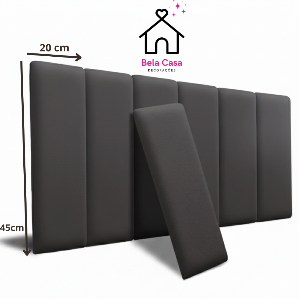 Cabeceira de Cama Casal Adesiva 45x20 - Design Moderno e Fácil Aplicação  - ENVIO IMEDIATO!!!