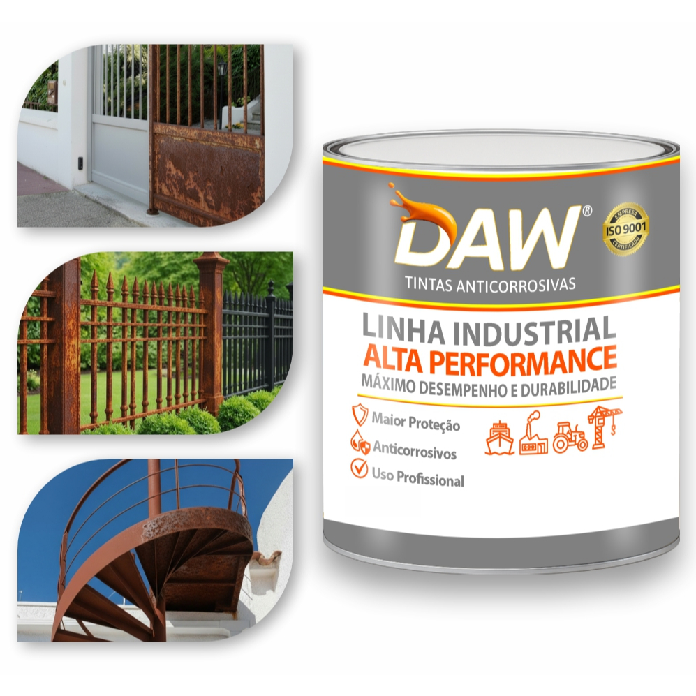 Tinta Direto na Ferrugem 900ml – Proteção Duradoura para Metal