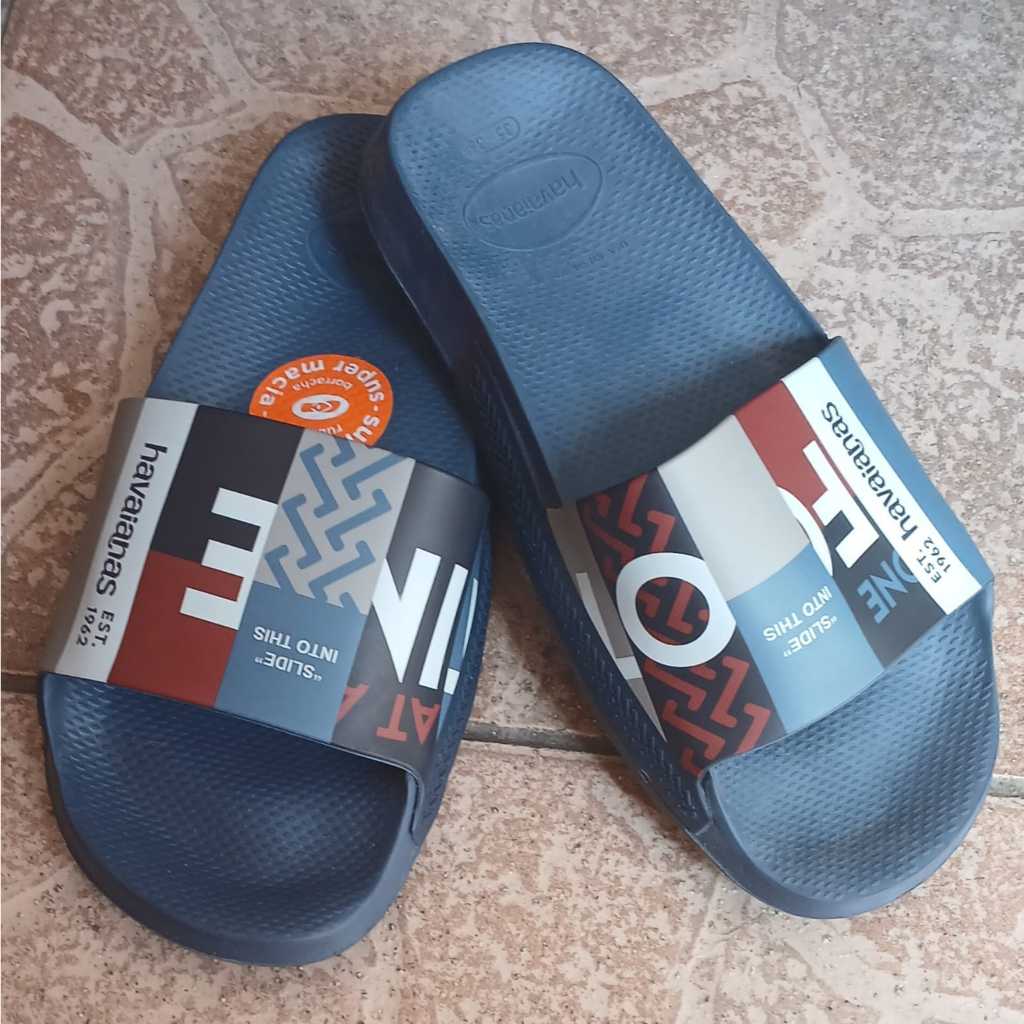 Chinelo Slide Classic Havaianas Adulto Unissex Anatômico antiderrapante