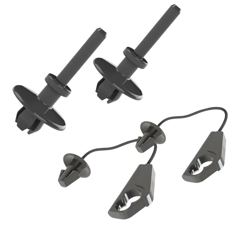 kit Cordao + Pino Bagagito Palio Mobi Argo Pulse Punto Novo Uno Novo Palio 4 Peças