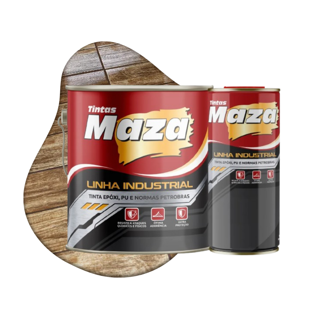 Verniz Pu Para Piso Acetinado E Fosco Maza 3,6 Litros em Oferta na Shopee