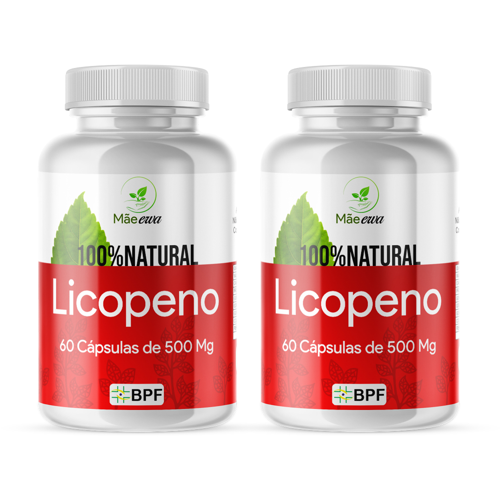 Novo Kit com 1,2 e 3 Frascos de Licopeno Natural em Cápsulas (Suporte à saúde da pele) 100% Natural