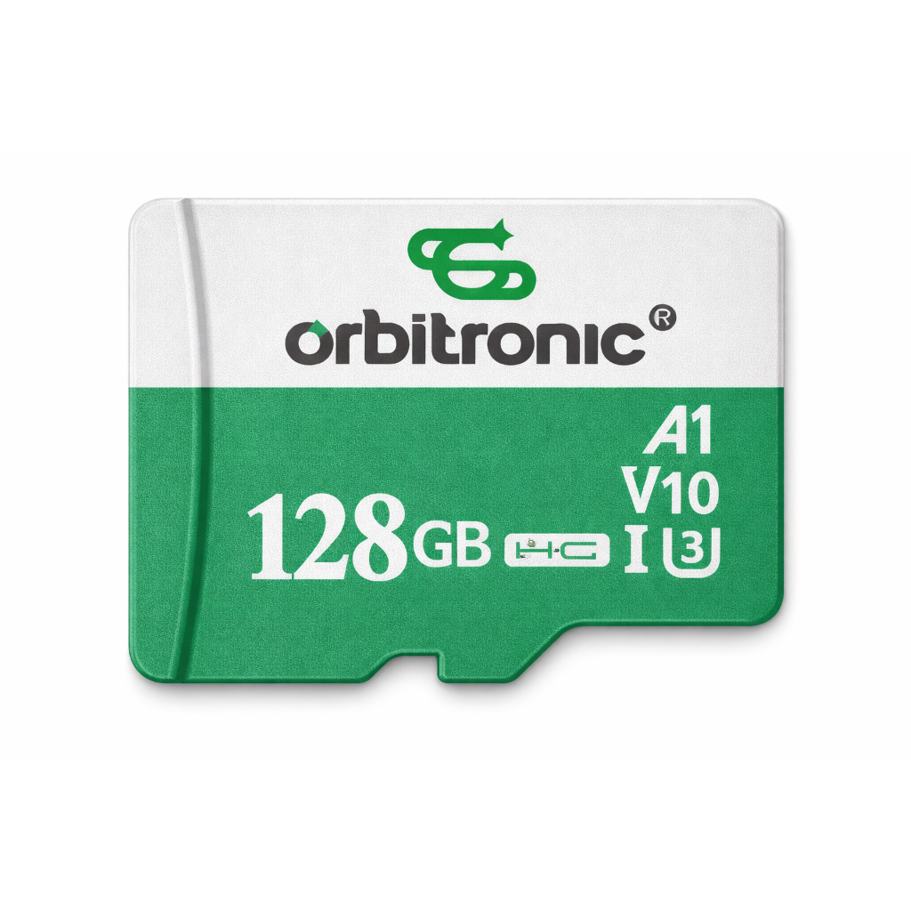 Cartão De Memória 128gb Classe 10 U3 Orbitronic