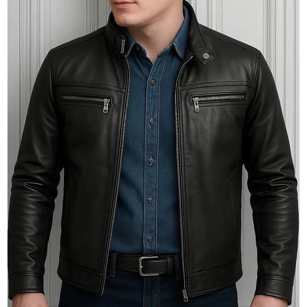 Jaqueta De Couro Masculina