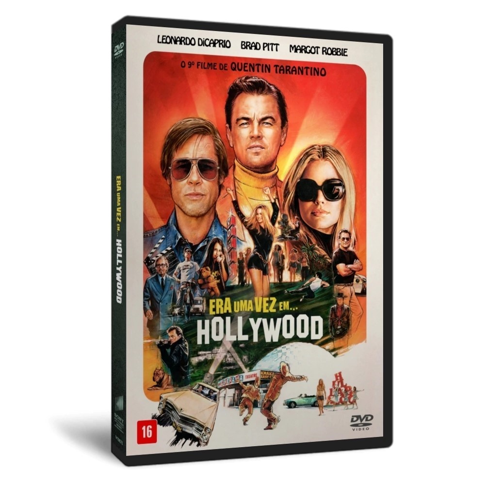 DVD Era Uma Vez em… Hollywood - 2019 - (Dual-Audio) - 1080p HD Por 25.99