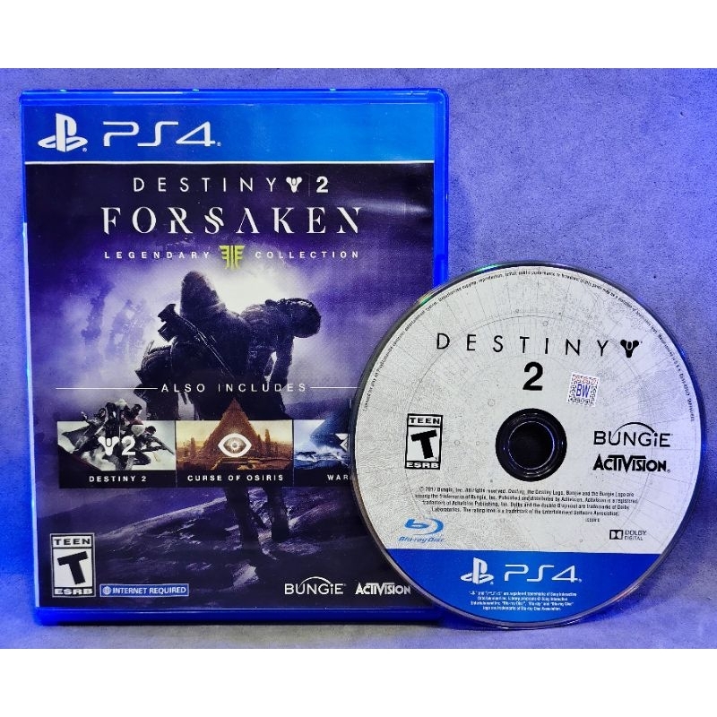 Destiny 2 Forsaken Legendary Collection PS4 mídia física Impecável