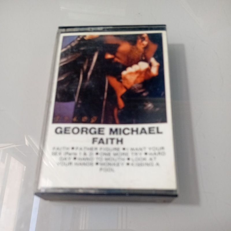 Fita K7 Georg Michael Faith raridade vintage