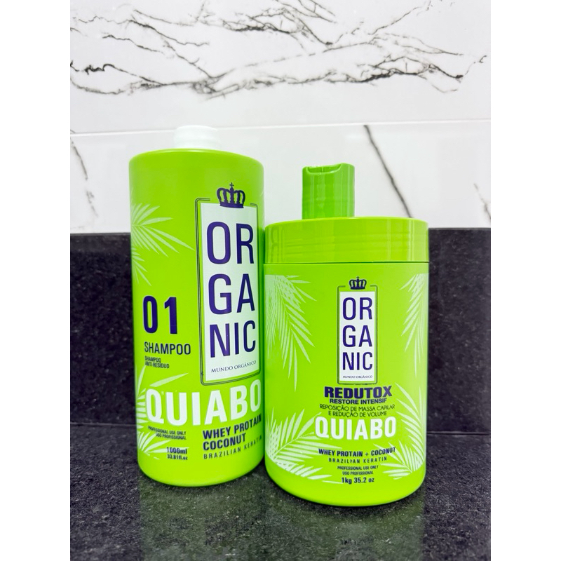 Shampoo Anti Residuo Quiabo Organic +redutox quiabo organic 1kg.