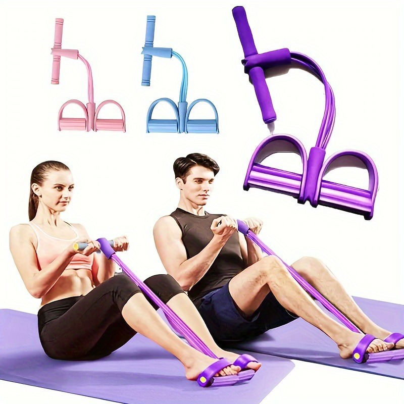 Elástico Extensor Multifuncional para Exercícios, Treino em Casa Uso Profissional