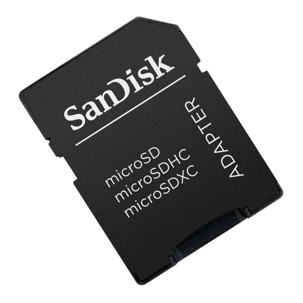 Adaptador de Cartão de Memória Micro SD para SD Sandisk Compacto, Versátil e Seguro