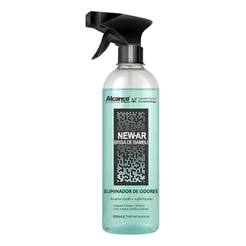 Eliminador De Odores Carro Casa New Ar Alcance Profissional 500ml Brisa De Bambu