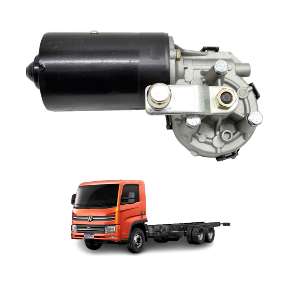 Motor Limpador Parabrisa VW Caminhões 24V 8.150 9.150 13.180 17.250 Bosch F006B20021 5 Pinos Dianteiro