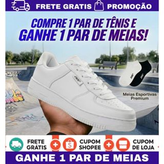 Tênis Masculino Casual 34 ao 43 Conforto e Estilo Lançamento em Oferta na Shopee