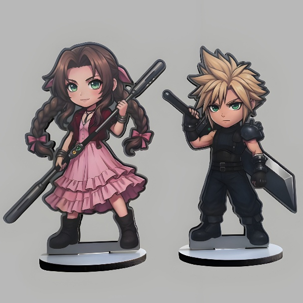 Totem Final fantasy vii remake games cloud strife aerith gainsborough sephiroth shinra playstation square enix