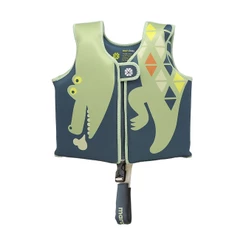 COLETE FLUTUADOR INFANTIL RÉPTEIS DA SELVA (TAMANHO L: 19KG - 30KG)