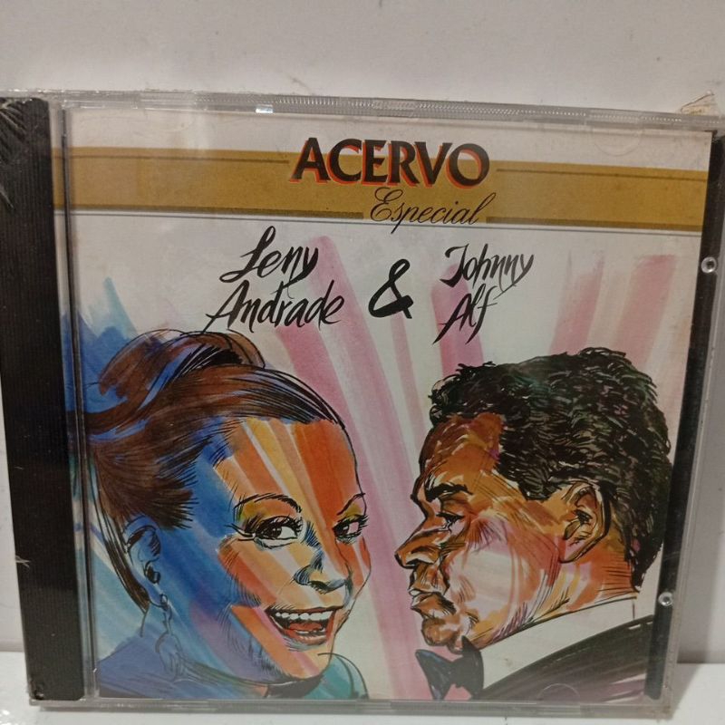 Cd Leny Andrade e Johnny Alf Acervo Especial Lacrado de Fabrica Original