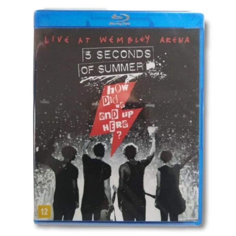 Blu-ray 5 Seconds of Summer - How Did We End Up Here?: Live at Wembley Arena (Lacrado)