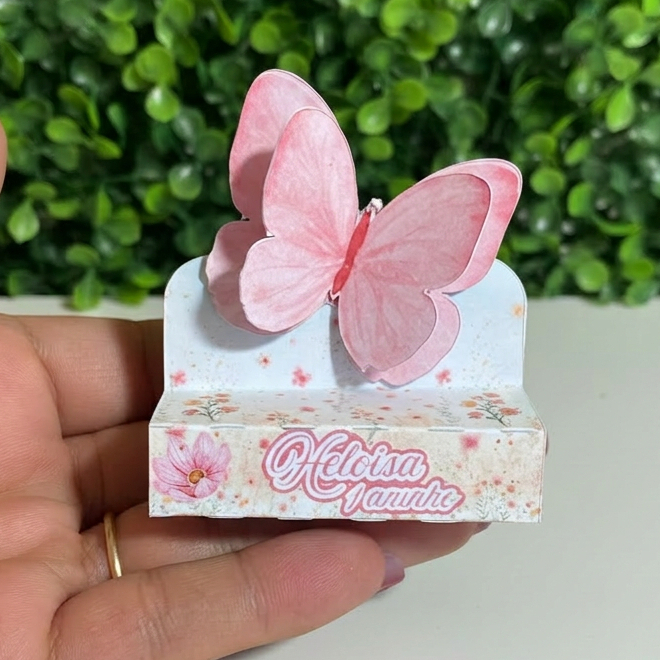 Porta bis Jardim Encantado personalizado - Jardim das borboletas -aniversário- mêsversário- chá bebe