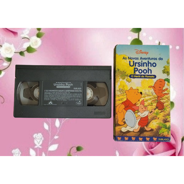 Ursinho Pooh - O Herói da Floresta - Disney - Fita VHS