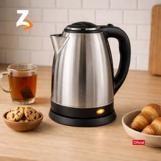 Chaleira Elétrica Jarra Térmica 110v Bule Com Tampa Inox Desliga Automático 1.8L