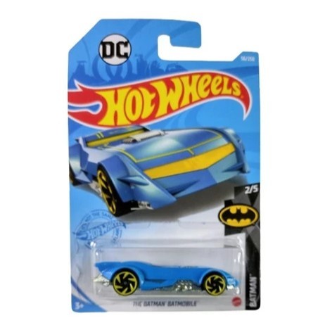 Hot Wheels Batman THE BATMAN BATMOBILE Original Mattel Lacrado | Edição Especial DC | 2021 | AZUL
