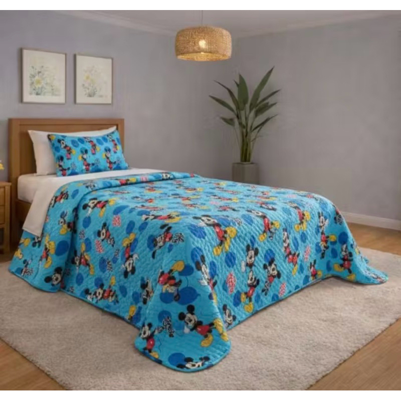 Cobre Leito Solteiro Estampado 2,40x1,60 em Oferta na Shopee