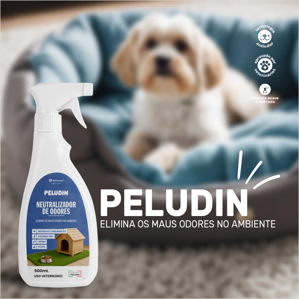 Peludin Neutralizador de Odores Para Ambientes 500ml _ Bellinzoni