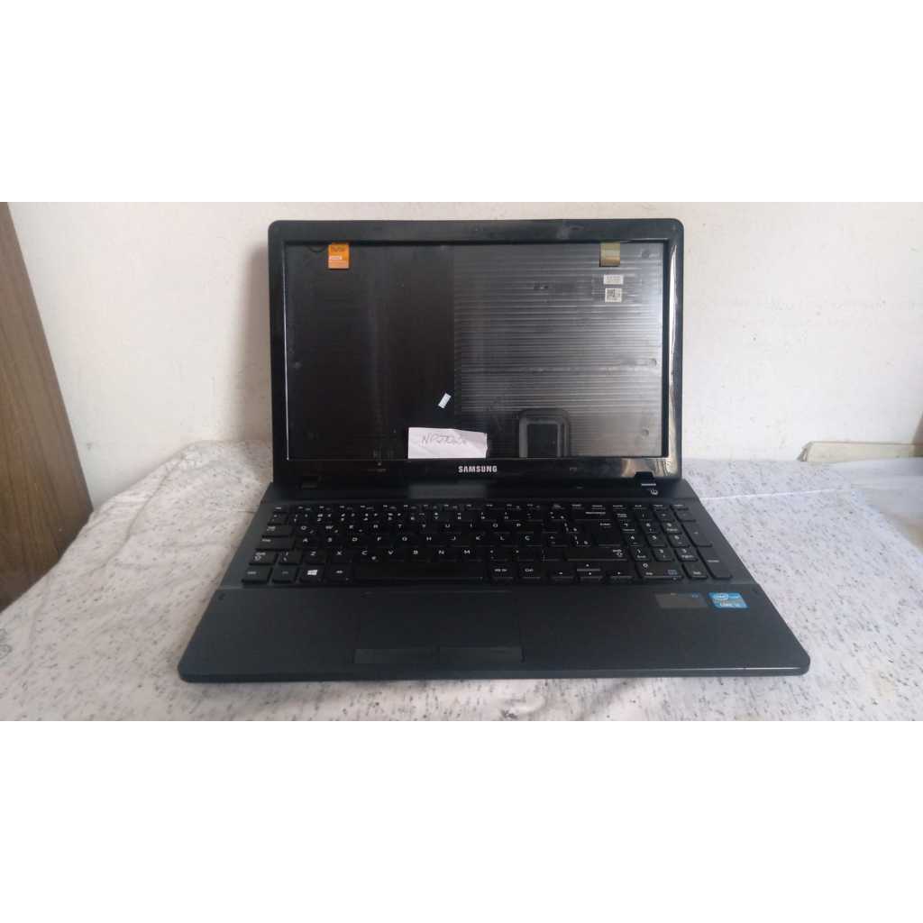 Carcaça Notebook Samsung Np270e5 bateria+Teclado tá Ok -x7e