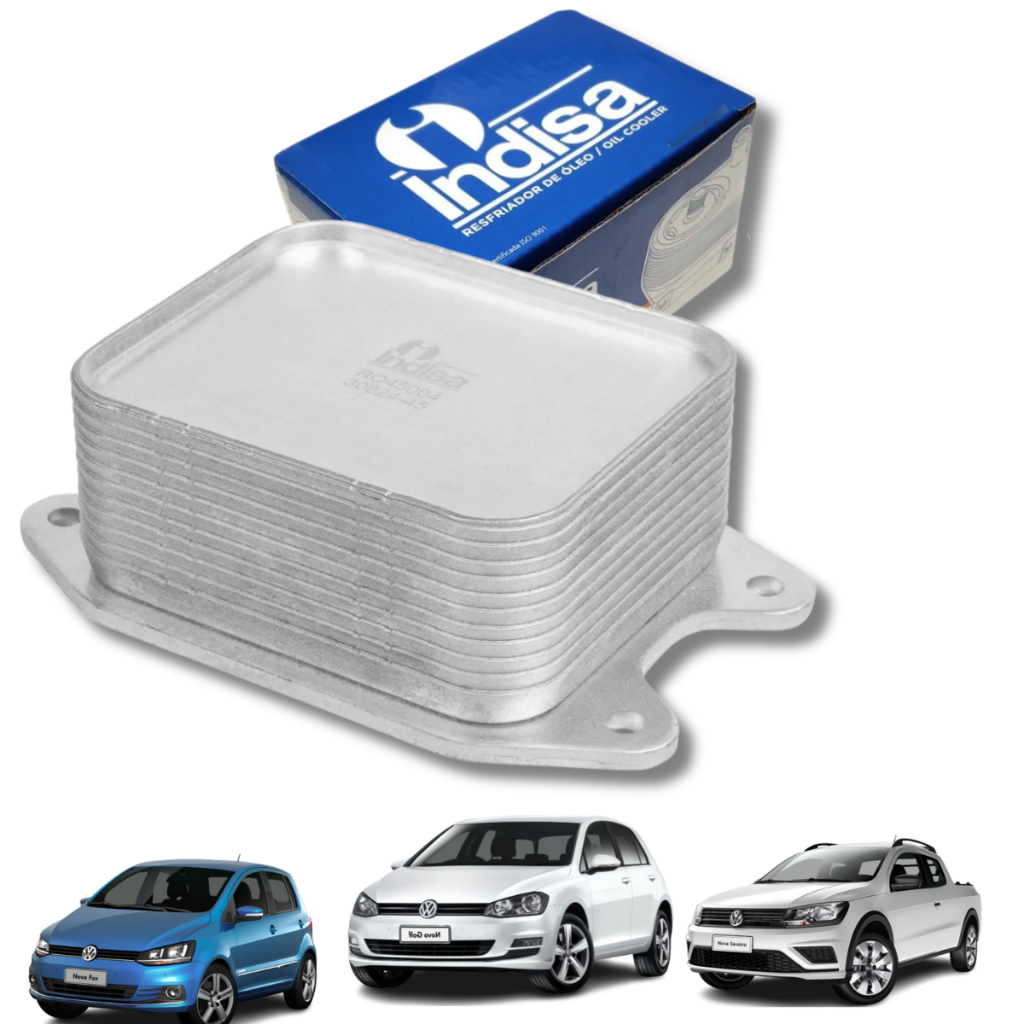 Resfriador de Óleo Para veículos: Volkswagen Fox, Golf, Saveiro, Up!, Virtus e Voyage. Produto Novo com qualidade e dura