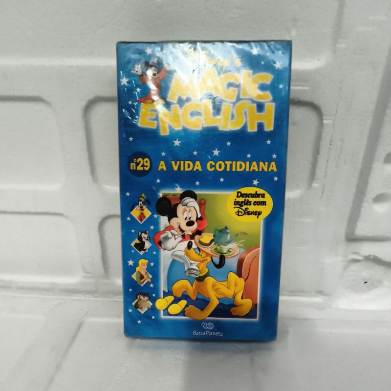 VHS Disney Magic English número 29 A Vida Cotidiana ( lacrado) 118