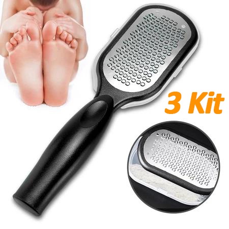 1/2/3 PCS Removedor De Calos De Aço Inoxidável, Raspador / Lixa De Pés Ferramentas De Pedicure