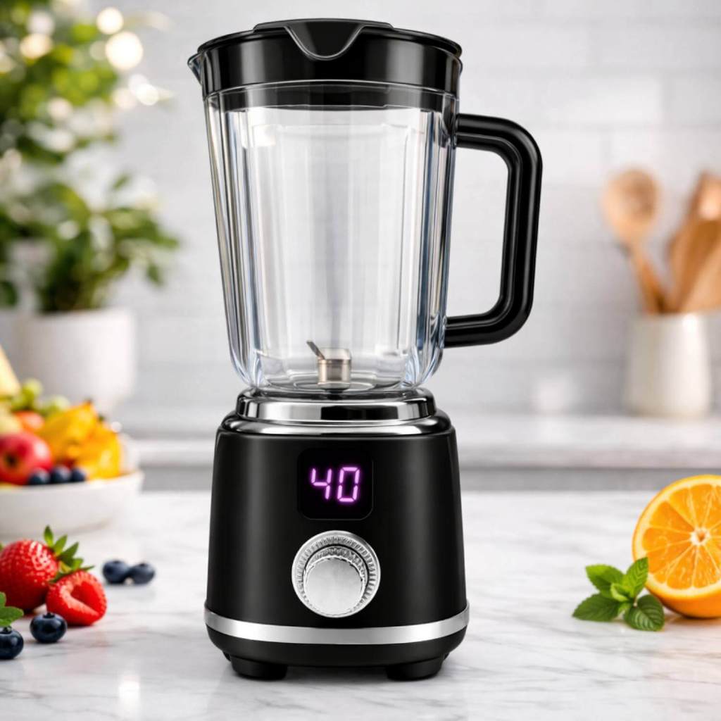 Liquidificador Portátil 600ml Recarregável 10 Lâminas Inox Motor Potente