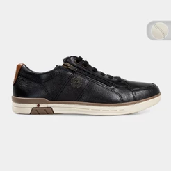 Sapatenis Pegada Couro Legítimo Elástico Masculino 119313