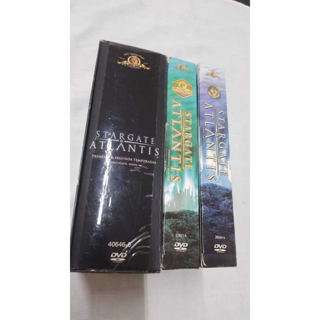 Dvd Coleção Stargate Atlantis 1ª A 4ª Temporadas ( 24542 )