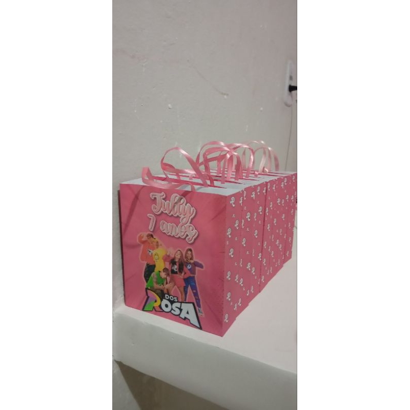 Sacolinhas Personalizadas Para Lembrancinhas de Aniversário