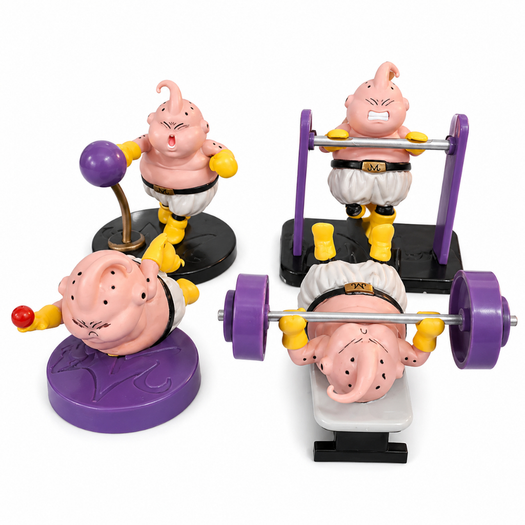 Action Figure Majin Boo Dragon Ball Z – Boneco Anime Colecionável Geek Decorativo
