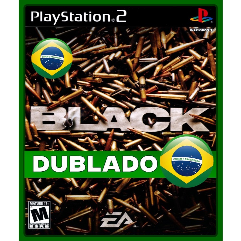 BLACK – DUBLADO | PS2 (Mídia Física)