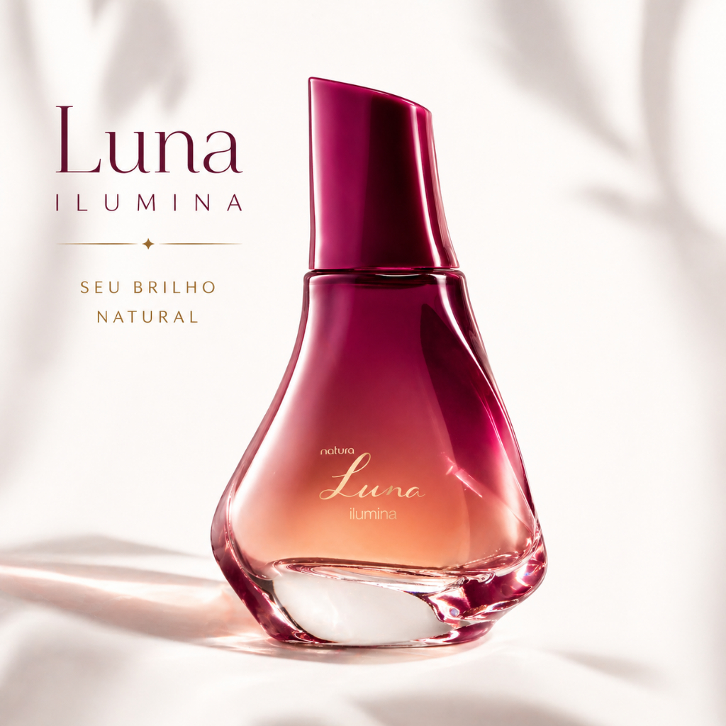 Perfume Natura Luna Ilumina 50ml Feminino Deo Parfum Original Elegante Versátil Duradouro