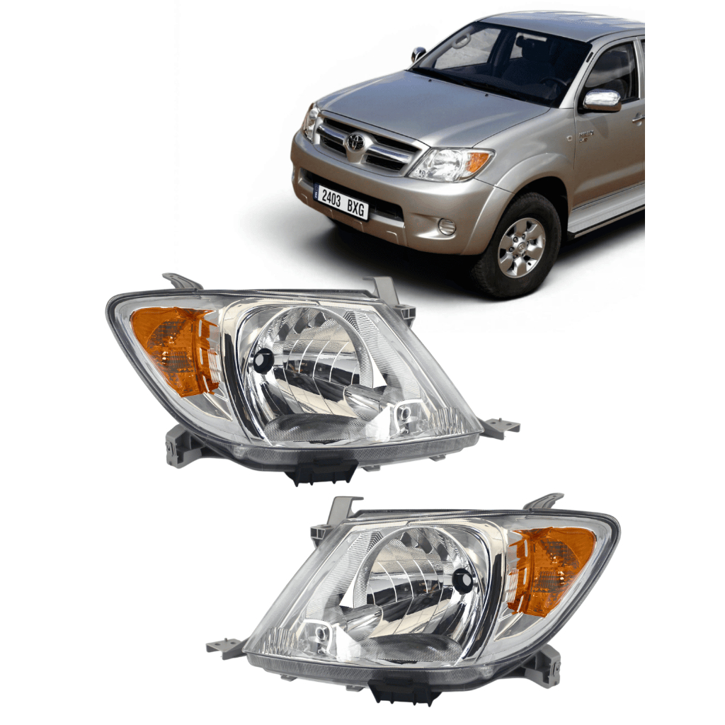 Farol Toyota Hilux 2005 2006 2007 2008 Pisca Âmbar