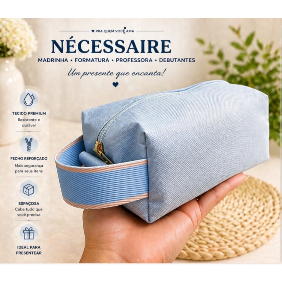 kit nécessaire madrinha, formatura, kit professora, debutantes,Necessair Impermeável | Kit Presente