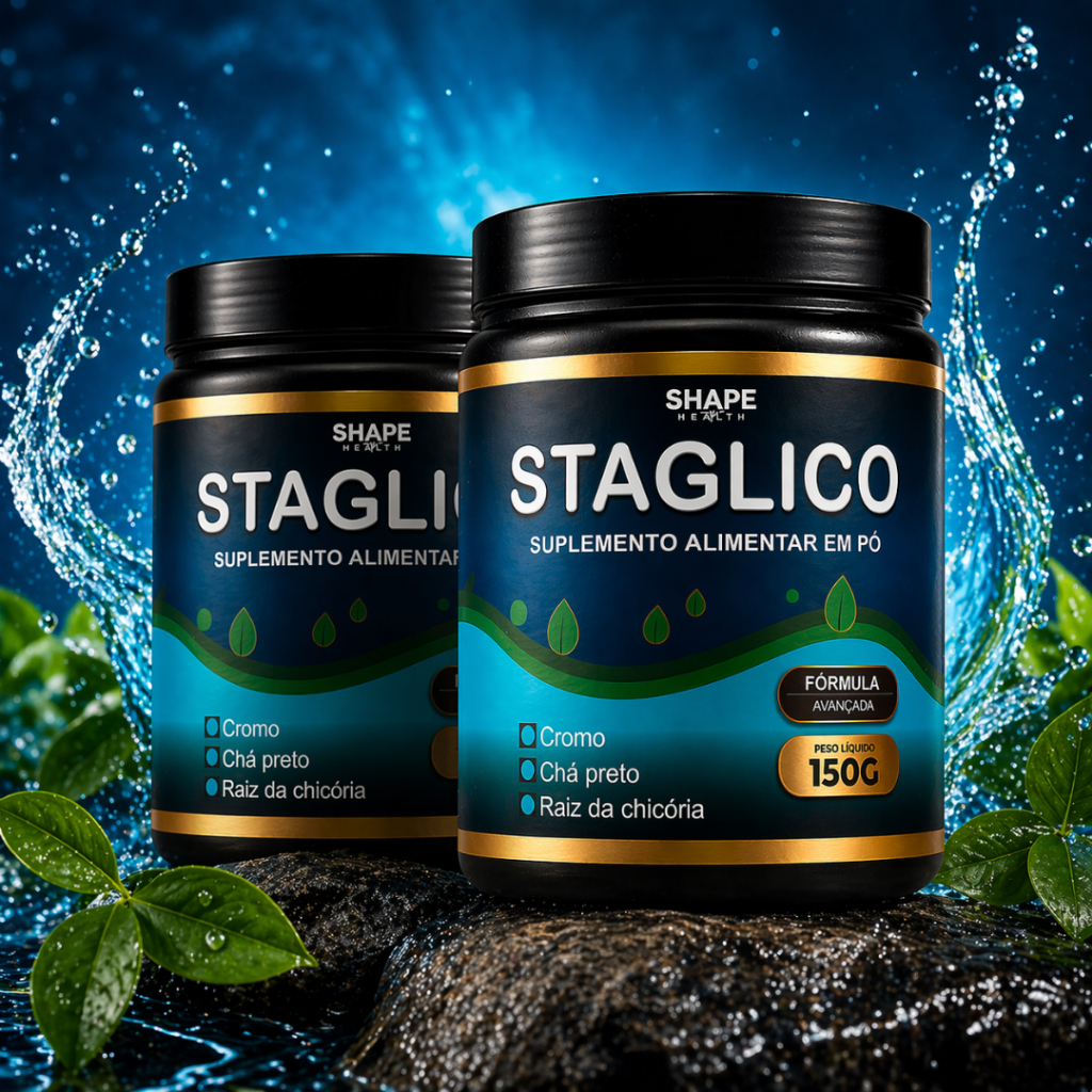 Kit 2 Staglico 150g - Suplemento Em Pó Natural Loja Oficial Sta Glico