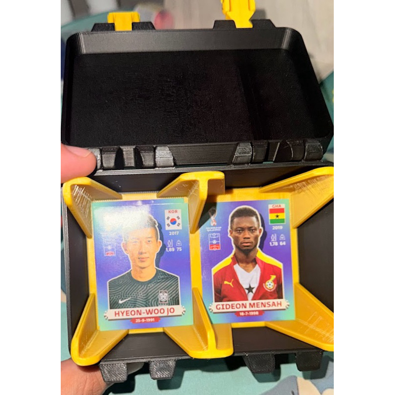 Porta Figurinhas Album Copa do Mundo 2026 Estojo para Guardar Figurinhas Organizador Album Caixa Para Figurinhas Futebol