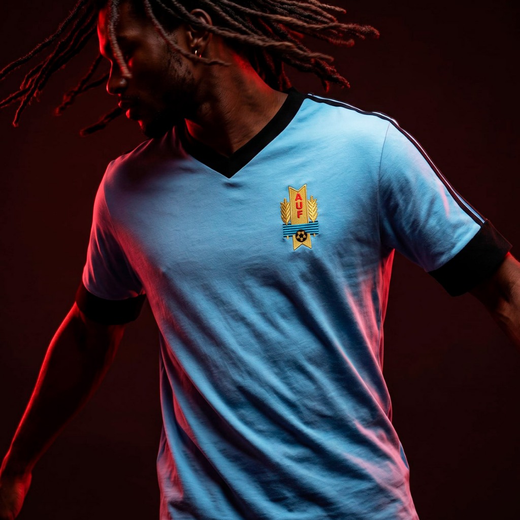 Camisa Uruguai Retrô nº 10 Masculina Oficial