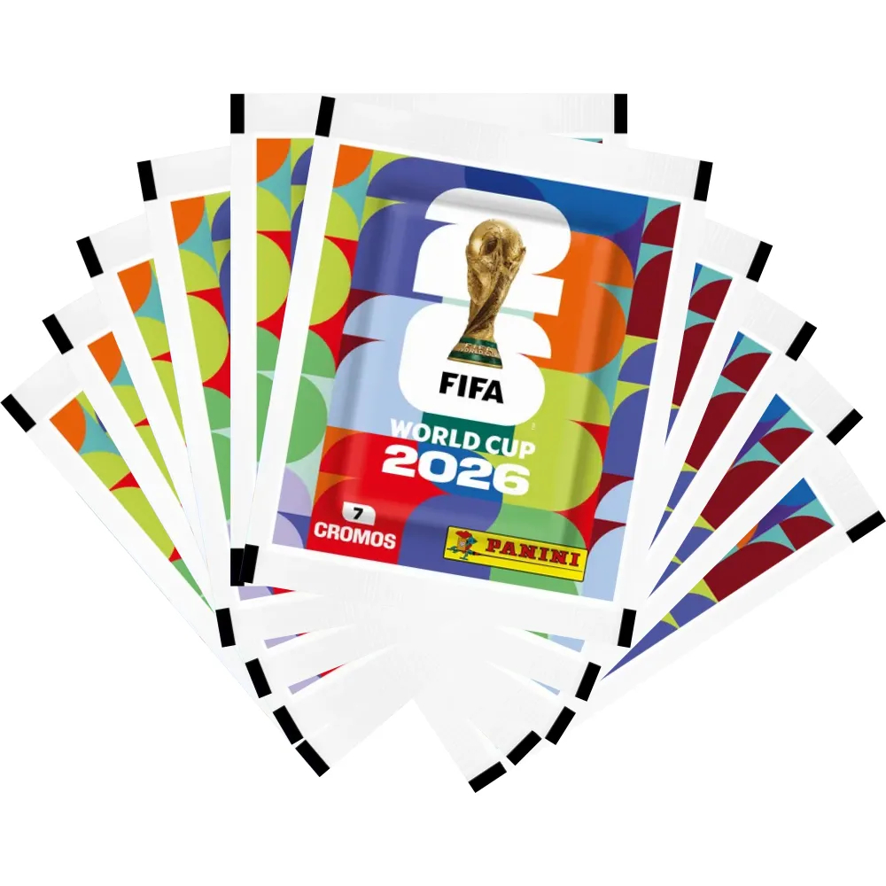 Figurinhas Copa do Mundo 2026 Original Panini Pacotes com 28 42 70 ou 105 figurinhas