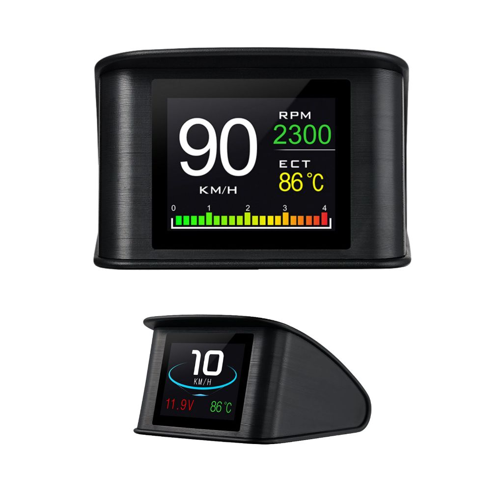 Computador de Bordo Digital P10 Display Hud OBD2 Automotivo