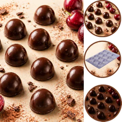 1 ~ 10 Forma Simples Trufa Cerejão P501 Porto (CHOCO)