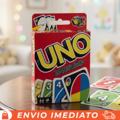UNO Jogo de Cartas Edição Clássica – Baralho de Alta Qualidade com Cartas Premium