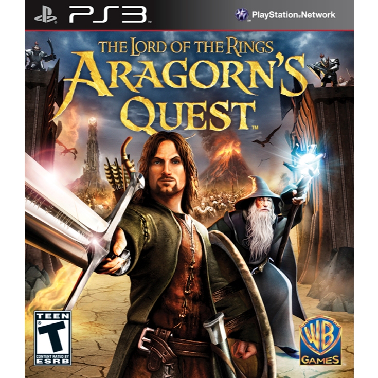 The Lord Of The Rings Aragorn's Quest PS3 Usado Original