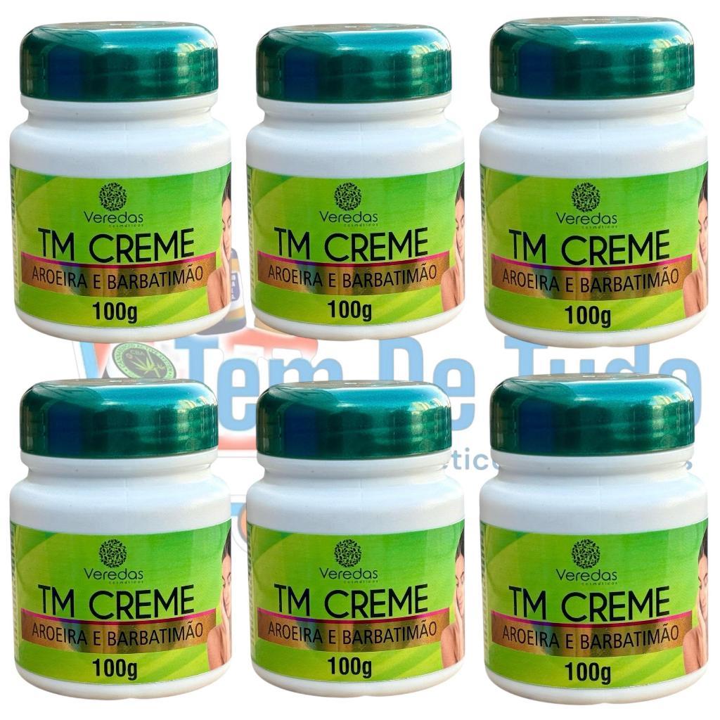 Veredas Cosméticos - TM Creme - Aroeira e Barbatimão - 100g