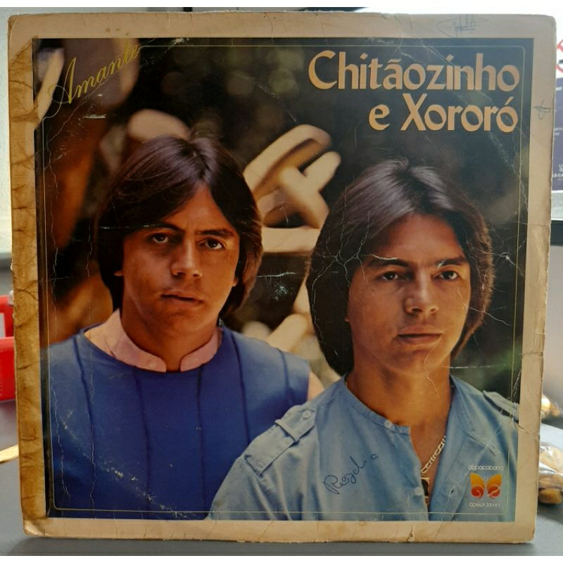 LP Vinil Chitãozinho e Xororó. Amante